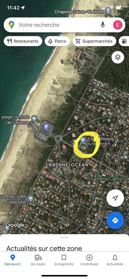 Rez De Chaussee Bord De L Ocean Labenne Kültér fotó